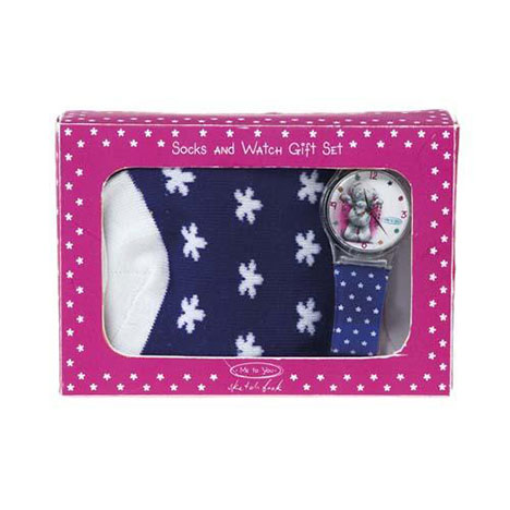 Sketchbook Socks and Watch Me to You Bear Gift Set £5.99